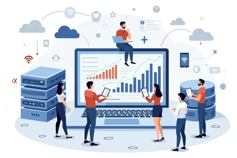 WhiteUpgrade technical portfolio visual